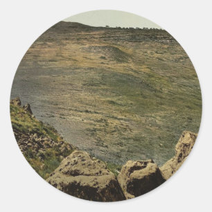 Sticker Rond Le Mont des Béatitudes (Capernaum, Israël)