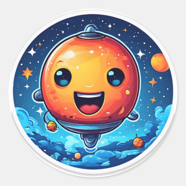 Sticker Rond le navire (Devant)