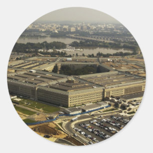 Sticker Rond Le Pentagone