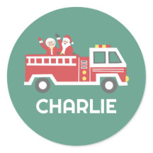 Le Père Noël sur mesure sur un camion de Noël