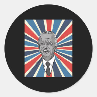 Sticker Rond Le président Joe Biden