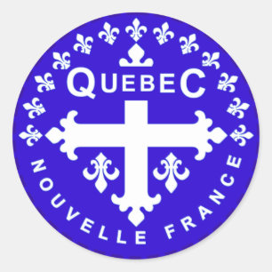 Sticker Rond Le Québec