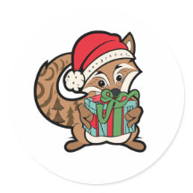 Le Renard Festif et son cadeau