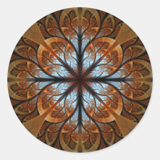 Sticker Rond Le Rose de Merlin