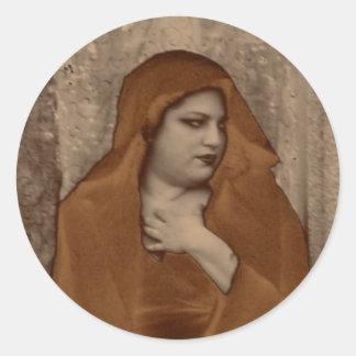 Sticker Rond Le secret de Calyspo