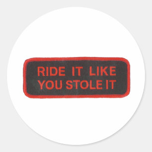 Sticker Rond le tour qu'il vous aiment l'a volé