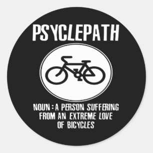 Sticker Rond Le vélo de la meilleure qualité MOIS des hommes de