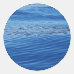 Sticker Rond L'eau du lac Tahoe