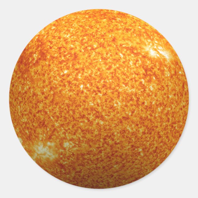 Sticker Rond L'effet Soleil - 3D (Devant)