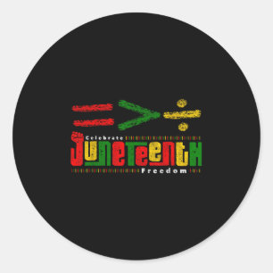 Sticker Rond L'Égalité Du 10E Jury Est Plus Grande Que La Divis