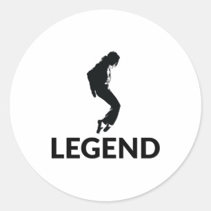 Sticker Rond Légende