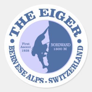 Sticker Rond L'Eiger