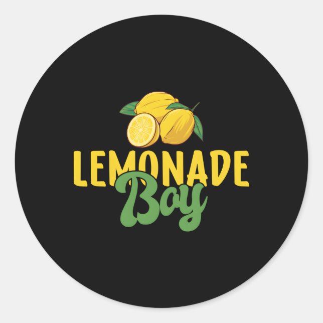 Sticker Rond Lemonade (Devant)