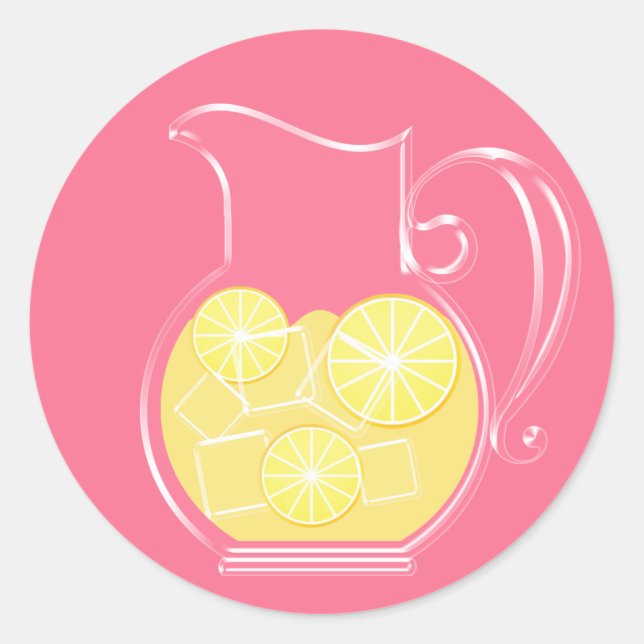 Sticker Rond Lemonade (Devant)