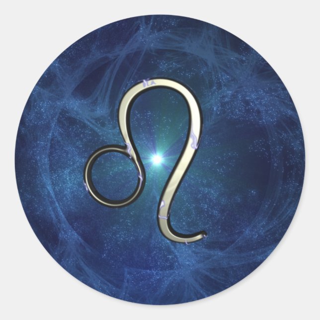 Sticker Rond Leo (Devant)