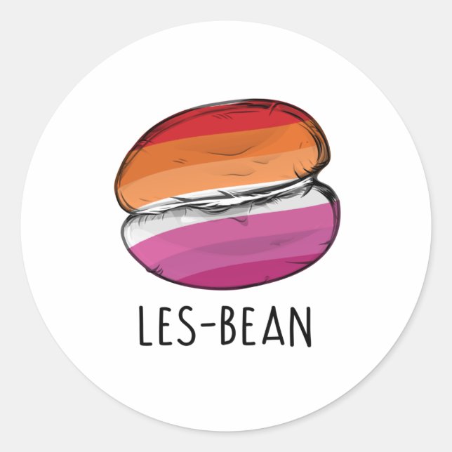 Sticker Rond Les-Bean (Devant)