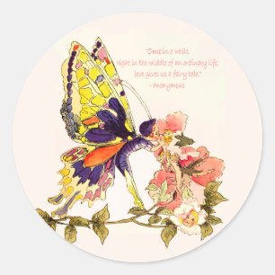 Sticker Rond Les chevaliers de baiser de Fairy Tale Kiss