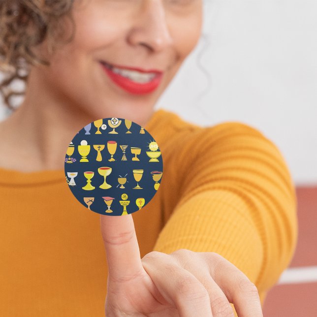 Sticker Rond Les choix religieux (Créateur téléchargé)