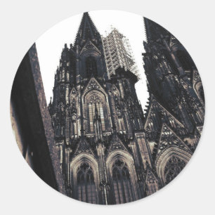 Sticker Rond Les DOM de Kölner