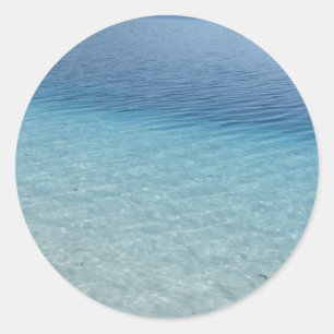 Sticker Rond Les eaux claires