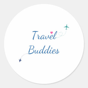Sticker Rond Les Étudiants - Aventure