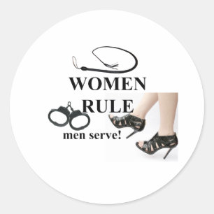 STICKER ROND LES FEMMES