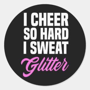 Sticker Rond Les Filles Que Je Salue Si Dur Que Je Suis Parties