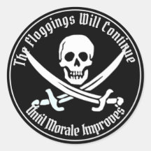 Les flagellations continueront jusqu'à ce que la m