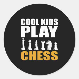 Sticker Rond Les garçons de Great Chess Kids