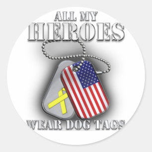 Sticker Rond Les Journées de Tout My Heroes