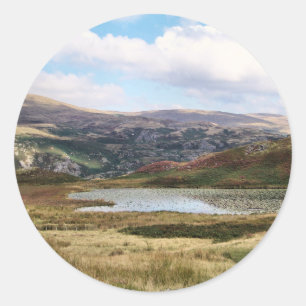 STICKER ROND LES MONTAGNES