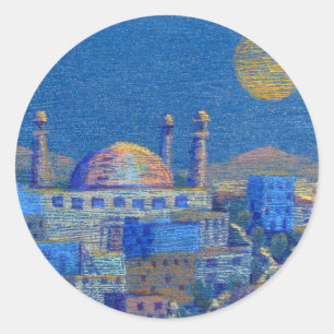 Sticker Rond Les Nuits Arabes