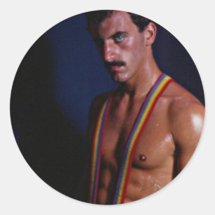 Sticker Rond Les shorts de Nick