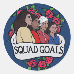 Sticker Rond "L'Escadron"