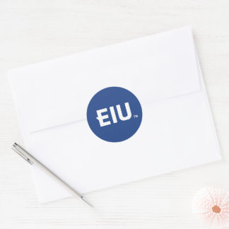 Sticker Rond LETTRE bloc EIU
