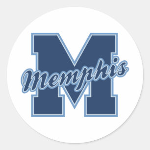 Sticker Rond LETTRE Memphis