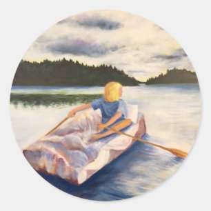 Sticker Rond L'évasion