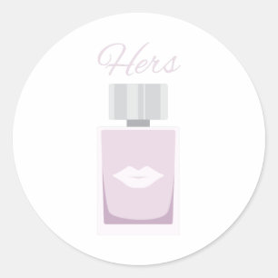 Sticker Rond Lèvres parfums de Cologne