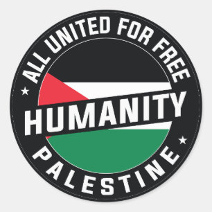 Sticker Rond Libérer la Palestine