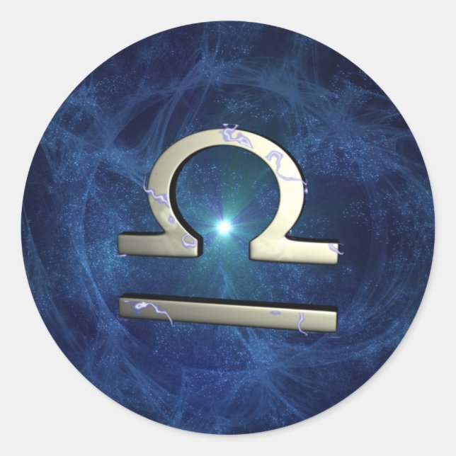 Sticker Rond Libra (Devant)