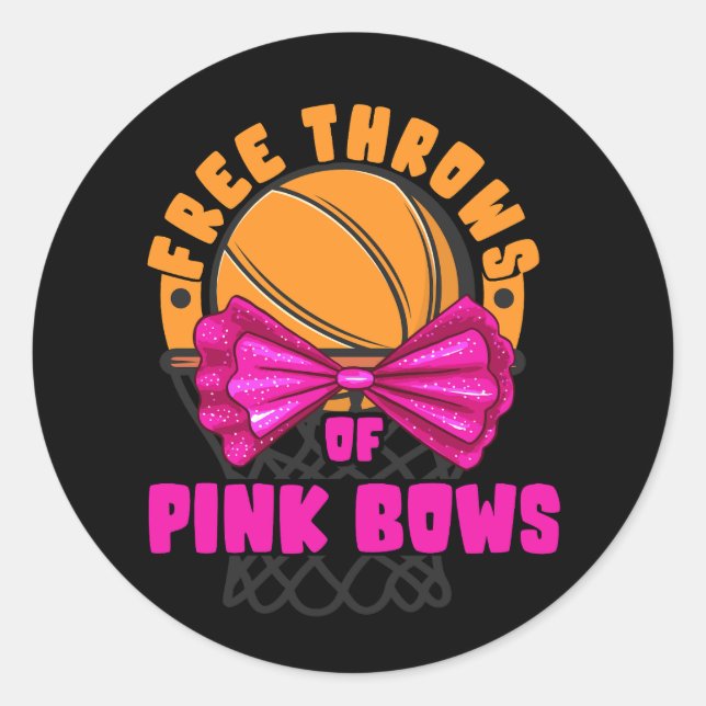 Sticker Rond Libre Jeu ou Vaches roses Rose ou Bleu Genre Revea (Devant)