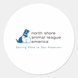 Sticker Rond Ligue des animaux de la Côte-Nord