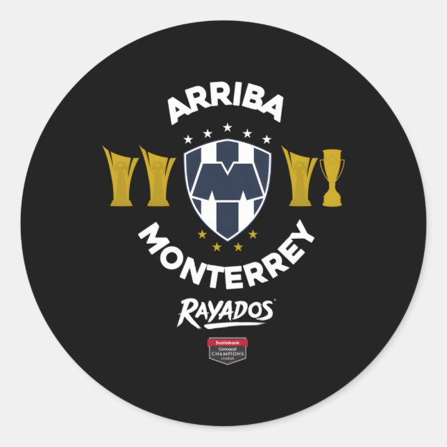 Sticker Rond Ligue des champions du Concacaf Monterrey (Devant)