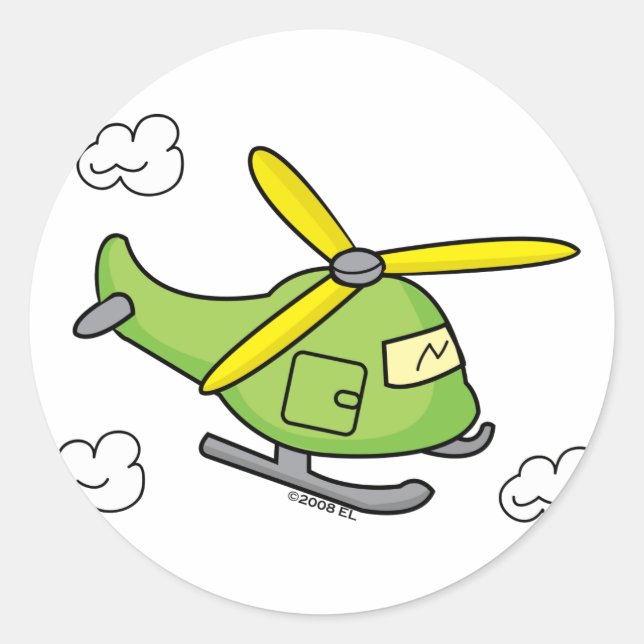 Sticker Rond Lil Chopper (Devant)