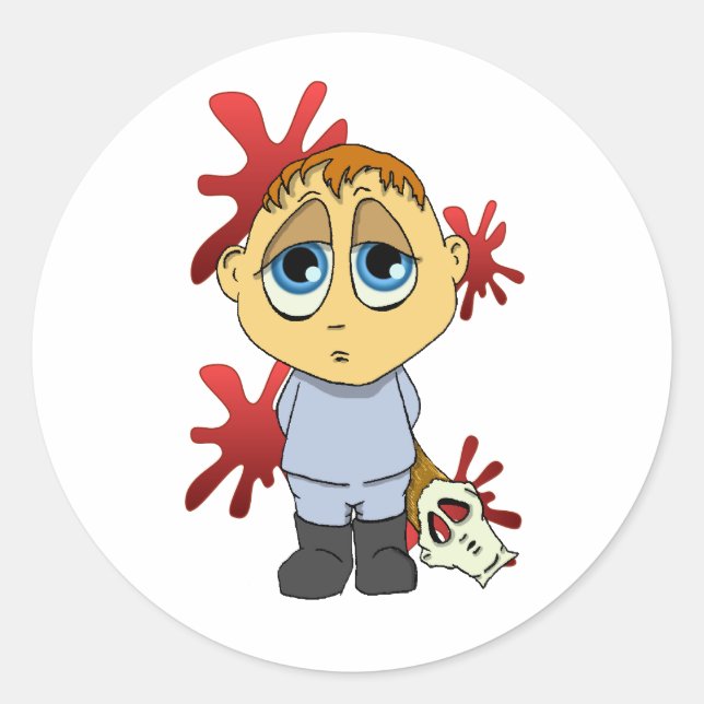 Sticker Rond Lil Michael (Devant)