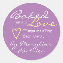 Lilac Lavender Simple Fabriqué avec Love Heart Pas