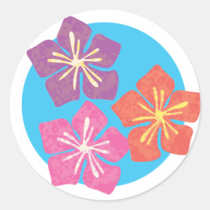Sticker Rond Lily Pond