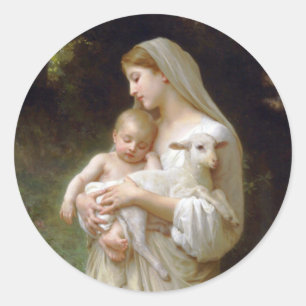 Sticker Rond L'innocence
