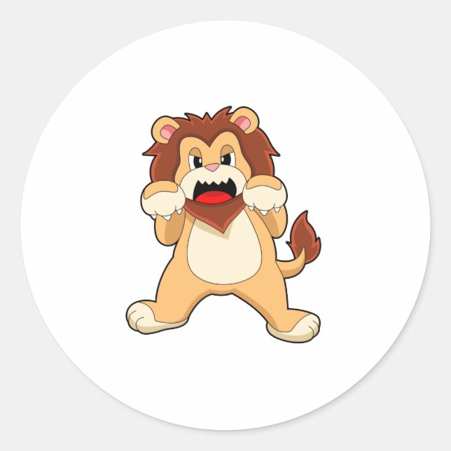 Sticker Rond Lion torche.PNG (Devant)