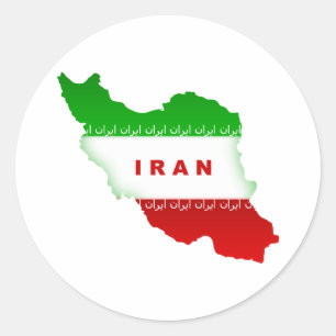 Sticker Rond L'Iran
